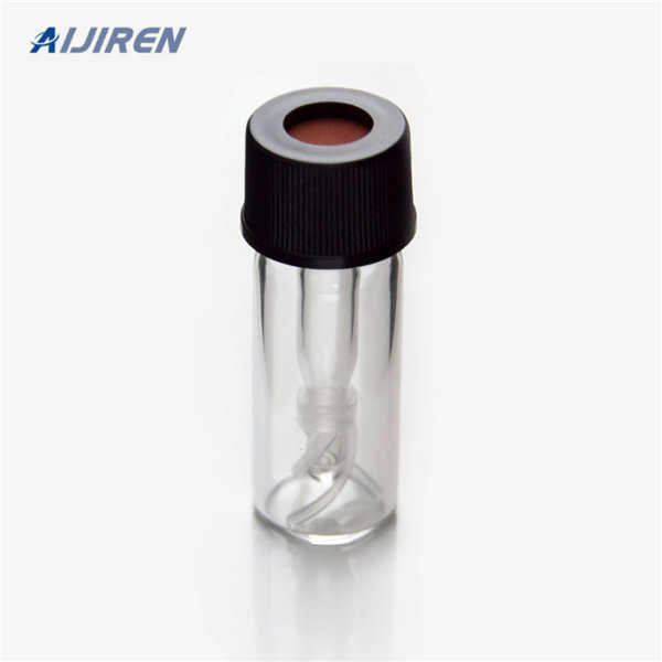 Free sample 2ml vials insert with mandrel interior and 